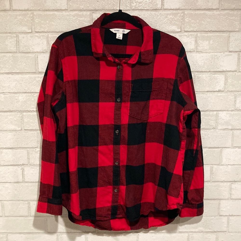 Old Navy Classic Buffalo Plaid Women’s Flannel
